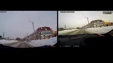 Видеорегистратор для автошкол NSCAR 401. Пример видео HD+стандартное качество