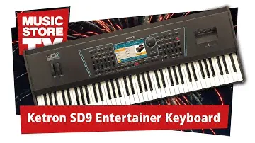 Ketron SD9 Entertainer Keyboard Live Demo