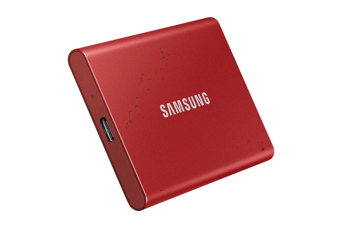 SSD накопитель Samsung T7 MU-PC1T0R 1 Тб, красный-3